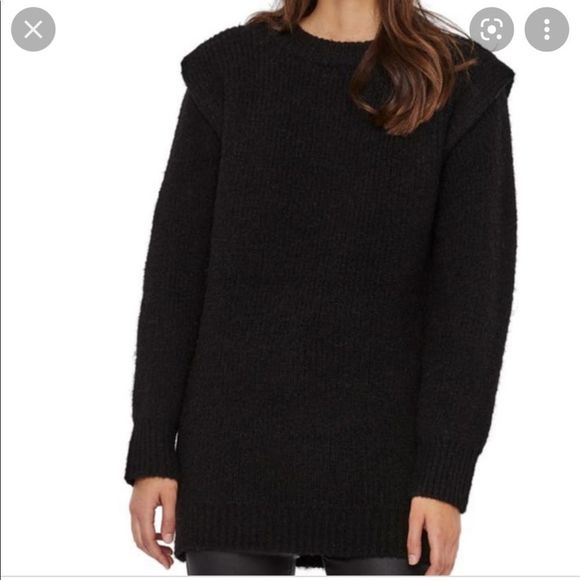 Vero Moda Daisy Wide Shoulder Sweater NWOT - Picture 1 of 11